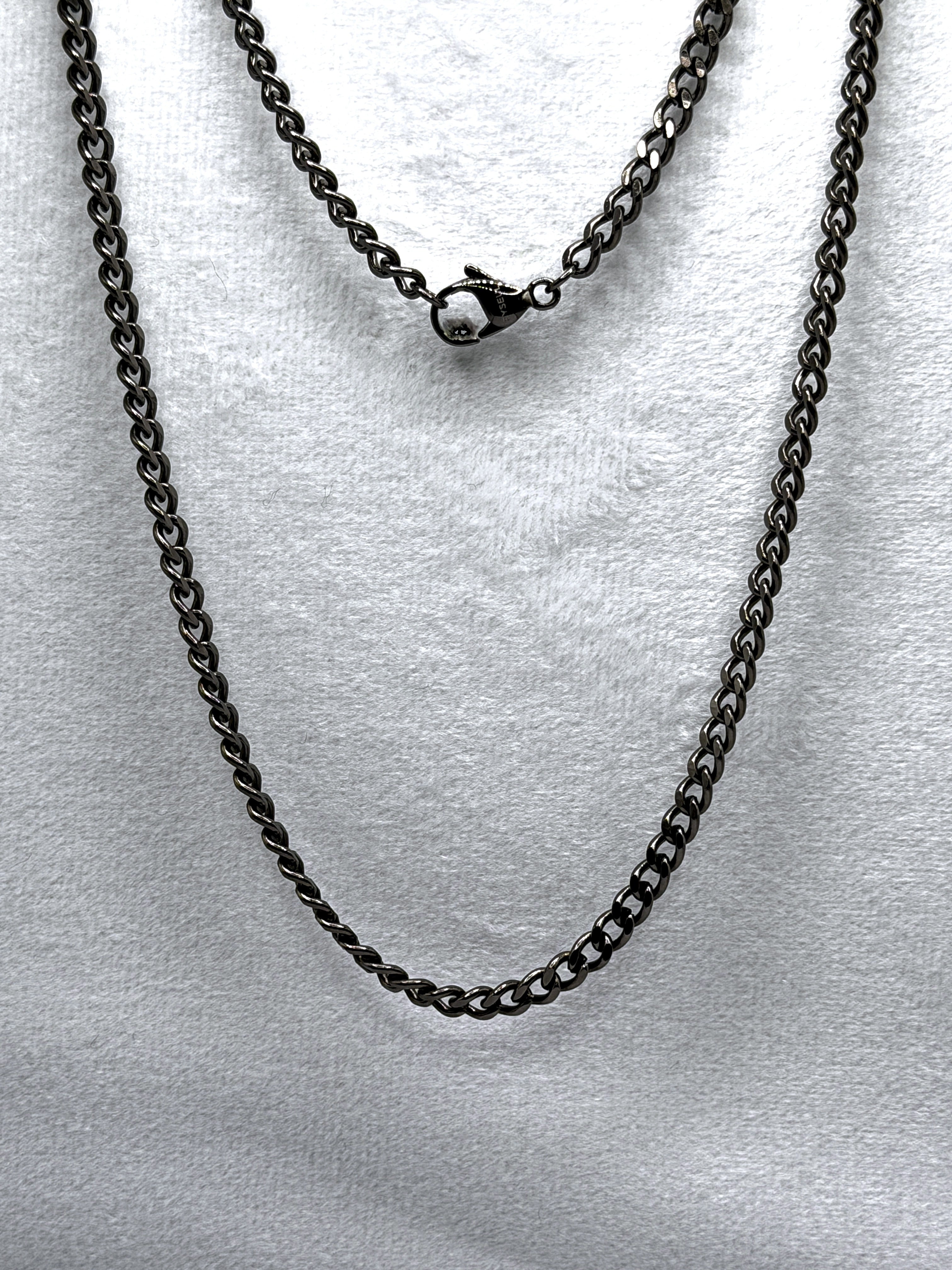Cuban Link Chain — Oxidized